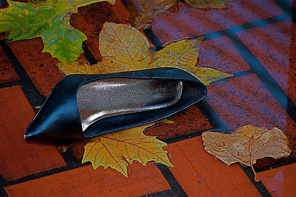 Wild Diva (Single Shoe, Bus Stop, New Years Day, San Francisco)