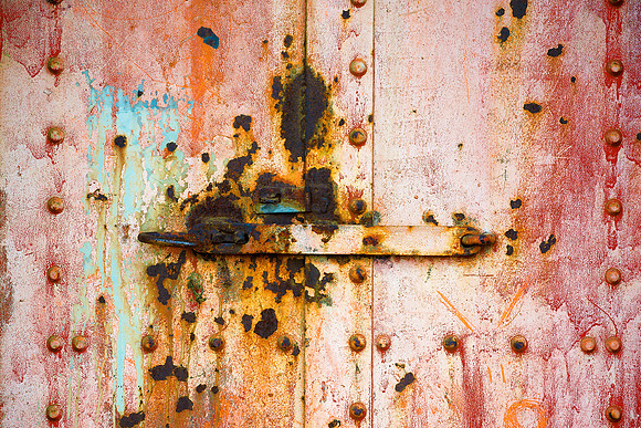 Bunker Door (Detail)