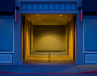 Blue, With Gold Door